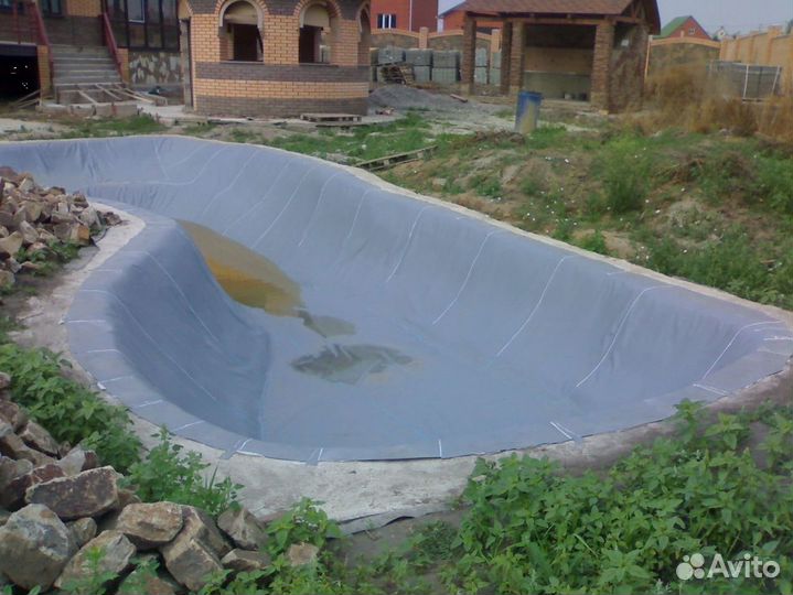 Гидроизоляция водоема