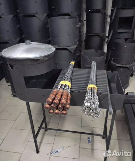 Maнгал узбекский с разборными ножками 3 мм