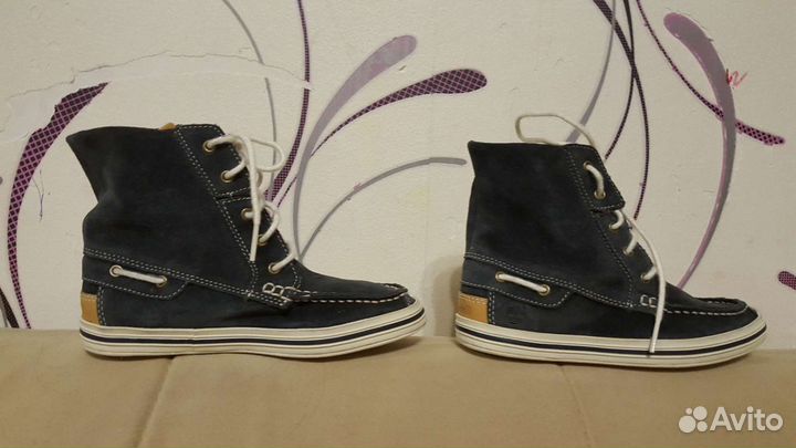 Топсайдеры высокие Timberland