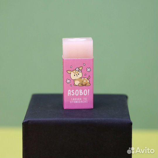 Стильная и яркая стирательная резинка