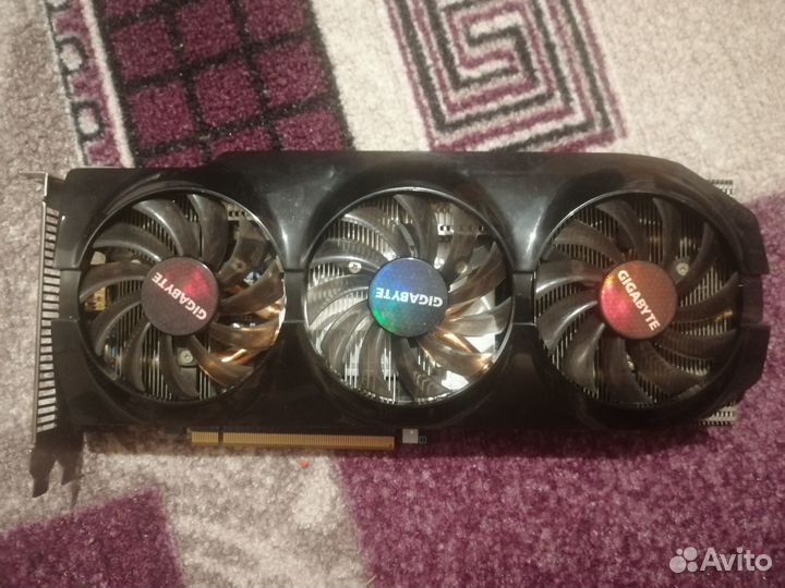Видеокарта gigabyte Radeon HD7870 2GB