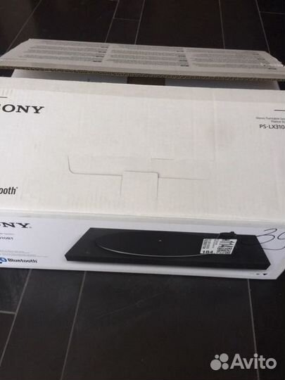 Виниловый проигрыватель Sony PS-LX310BT