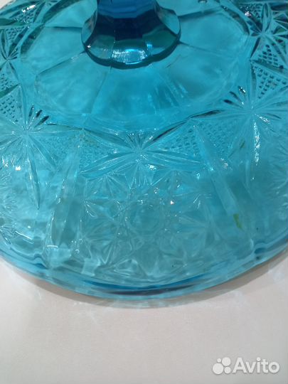 Винтаж: Ваза на ножке фруктовница