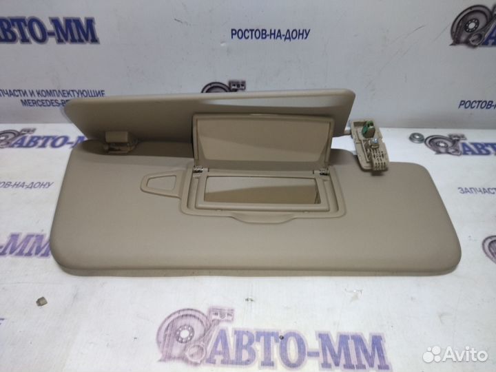 Козырек солнцезащитный правый Мерседес гл/глс X166
