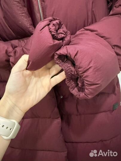 Пуховик женский outventure 44 s бордовый