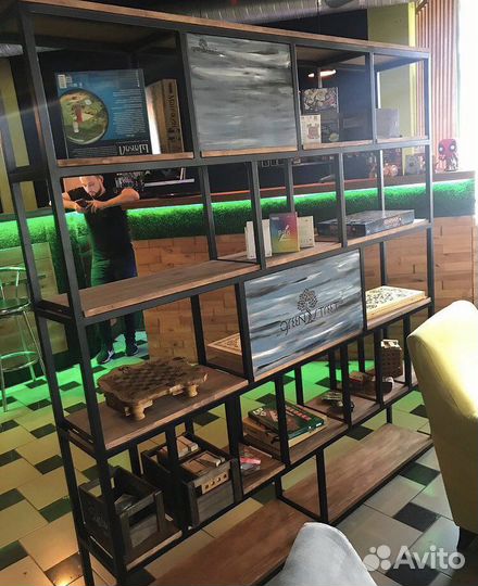 Стеллаж,стеллаж лофт,стеллаж из металла