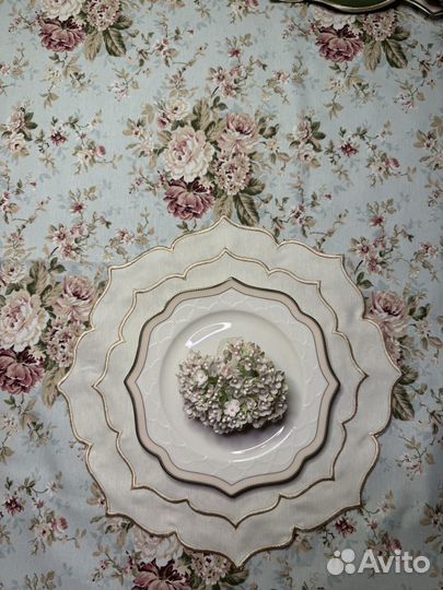 Салфетки сервировочные с вышивкой