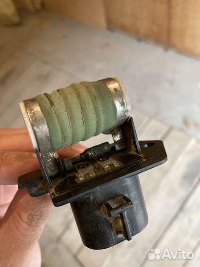 Резистор вентилятора opel corsa D