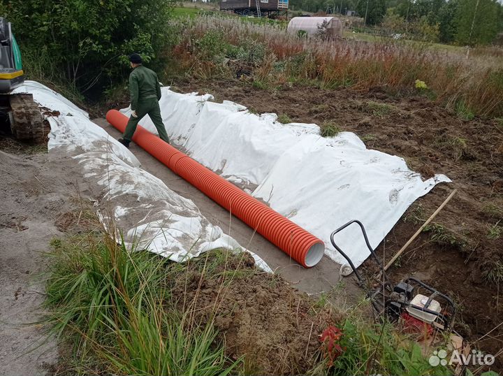 Отсыпка, расчистка, раскорчевка участка