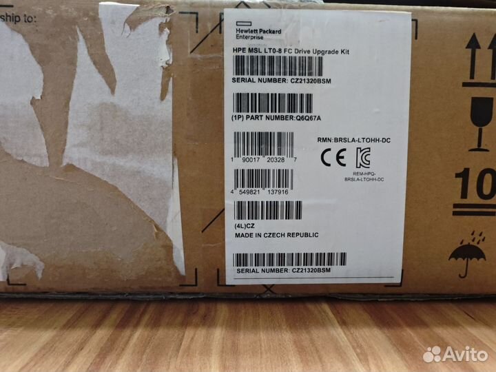 HPE Lto-8 Drive Upgrade kit Q6Q67A