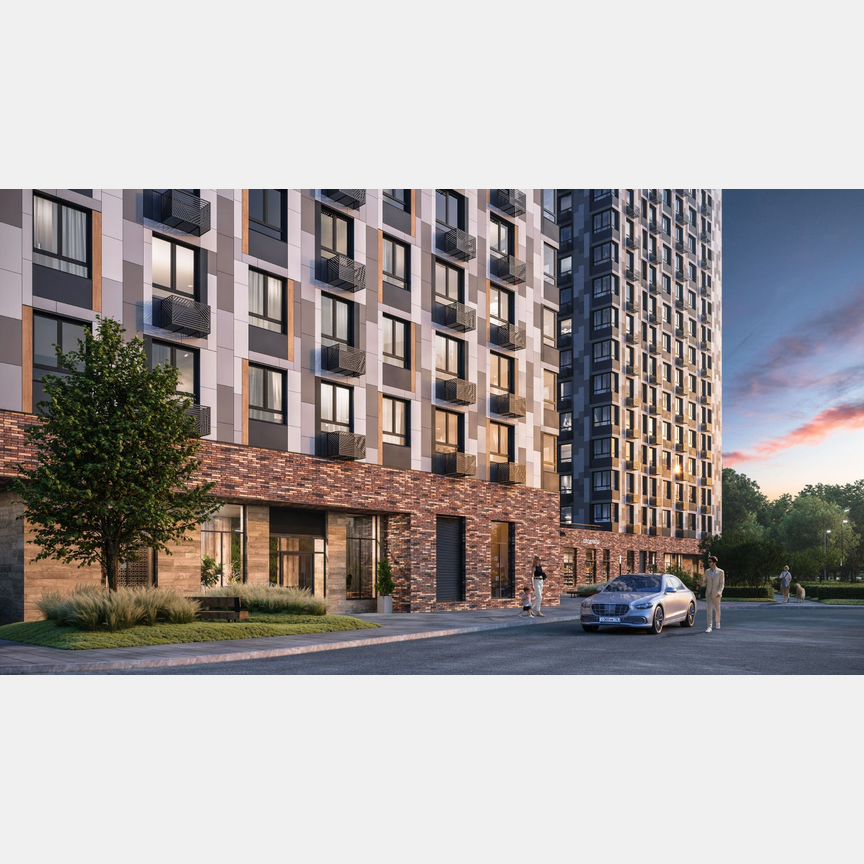 2-к. квартира, 55,4 м², 28/29 эт.