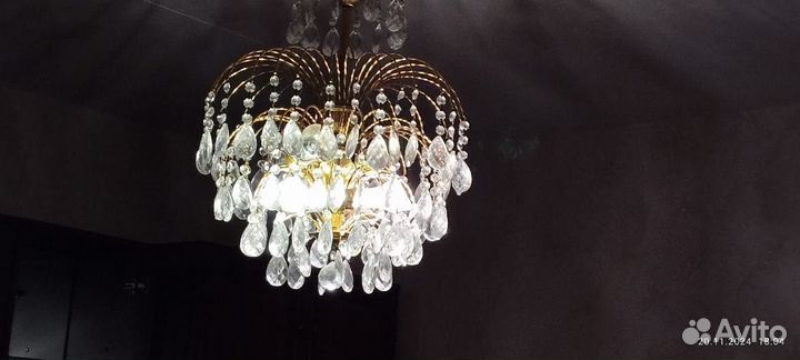 Люстра хрустальная