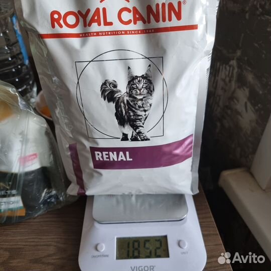 Корм для кошек royal canin ренал