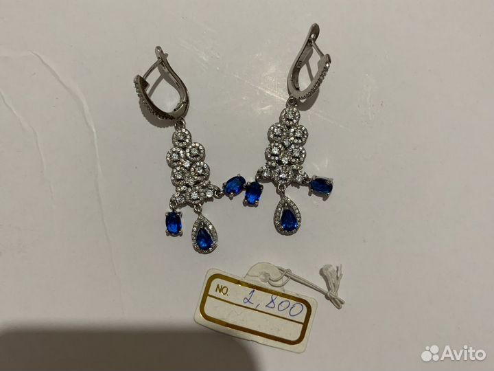 Серебряные серьги