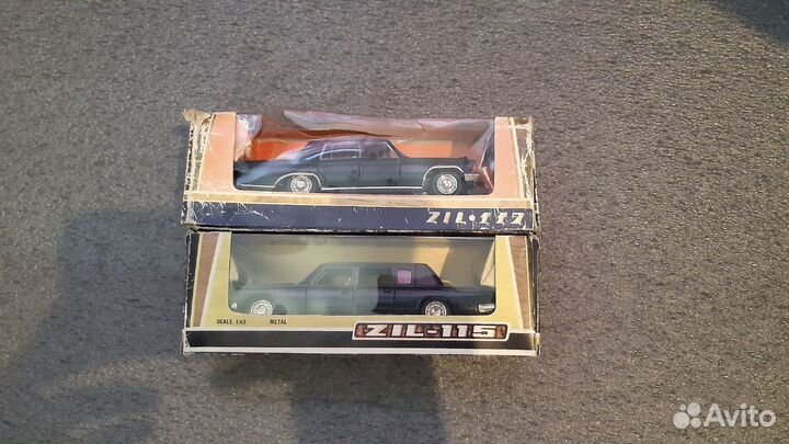 Коллекционные машинки СССР модели 1 43
