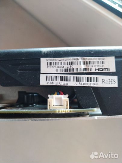 Видеокарта rx580 4gb sapphire