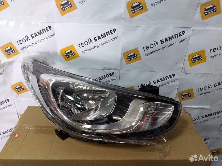 Фара правая Хендай Солярис 2011 фара Solaris