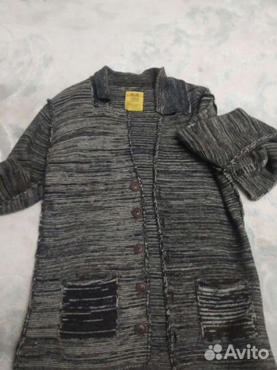 Вязаный пиджак мужской, кардиган