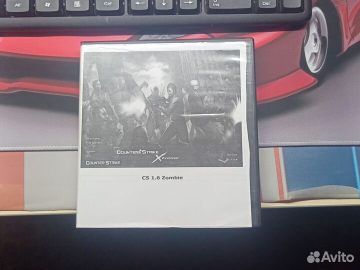 Dvd диск с игрой для пк CS 1.6
