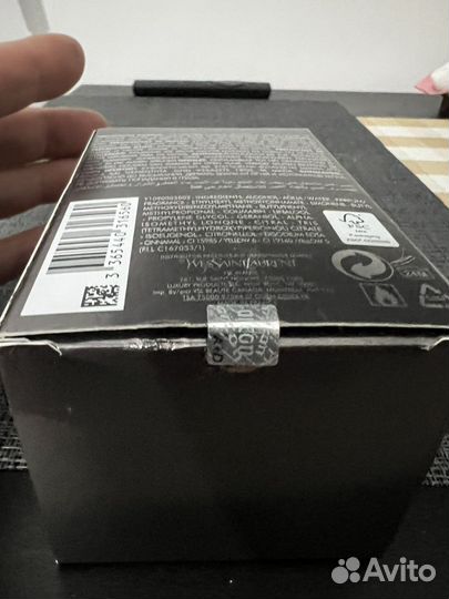 Туалетная вода Yves saint laurent L'Homme