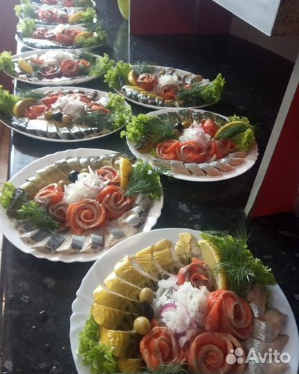 Кейтеринг, выездной банкет, доставка готовых блюд