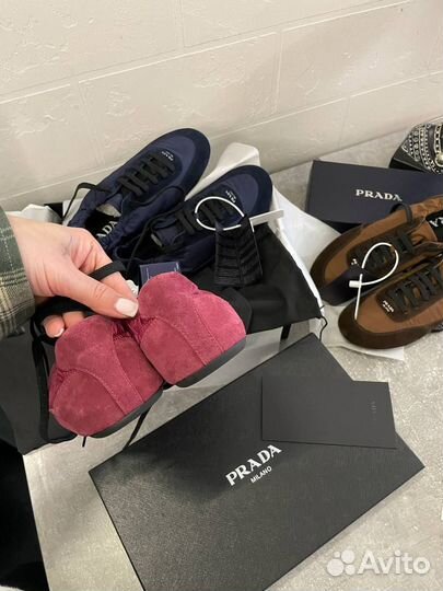 Кроссовки женские Prada