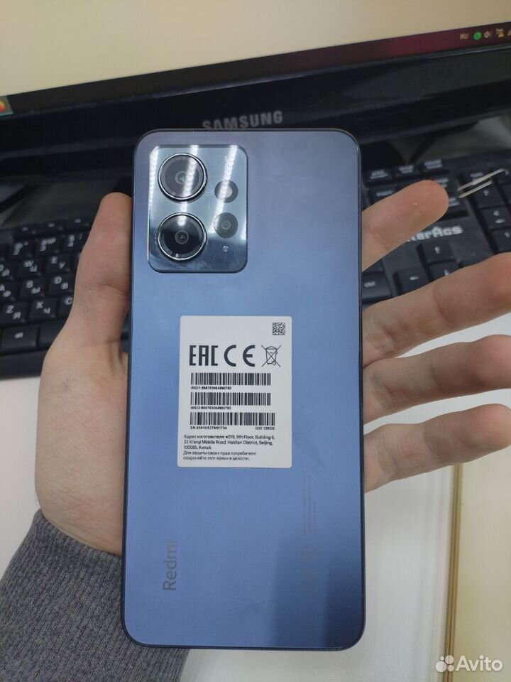 Xiaomi Redmi Note 12, 4/128 ГБ