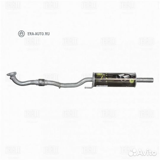 Trialli EAM1804 Глушитель для а/м VW Polo Sedan (R