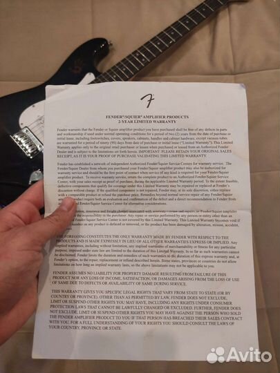 Электрогитара Fender squier stratocaster