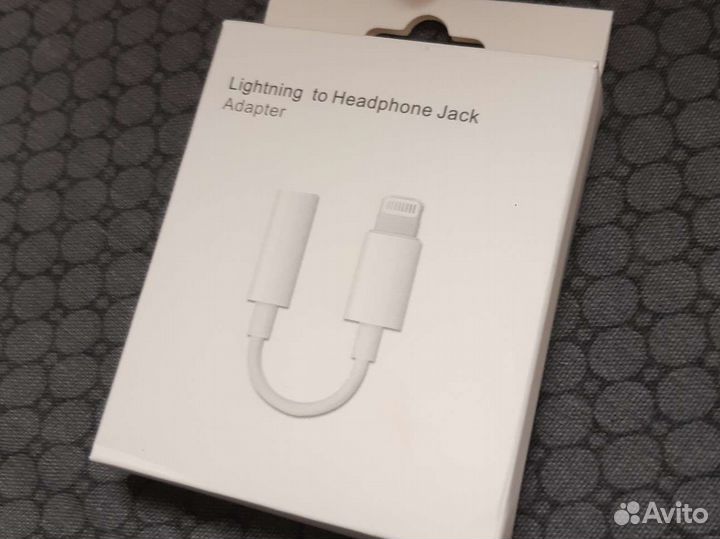 Переходник lightning 3.5 jack