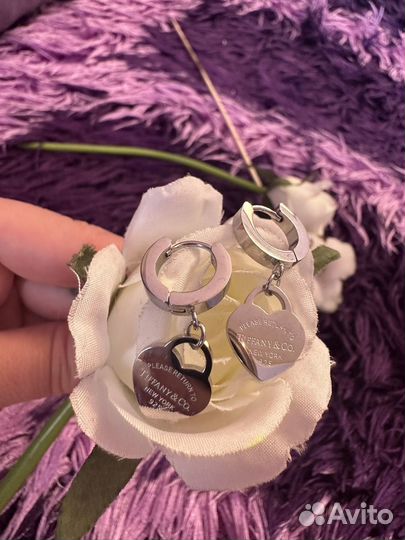 Tiffany серьги 925