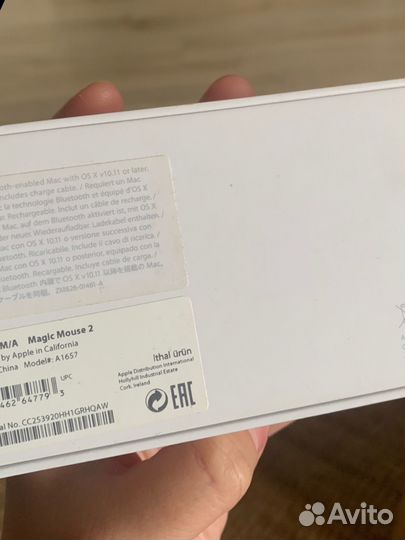 Мышь Apple magic mouse 2