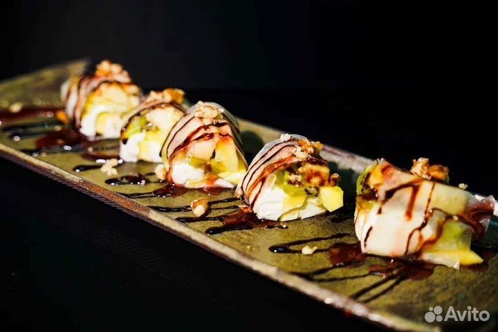 Готовый бизнес доставка суши, роллы