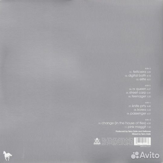 Виниловая пластинка Deftones white pony