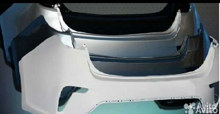 Бампер задний Киа Рио 4