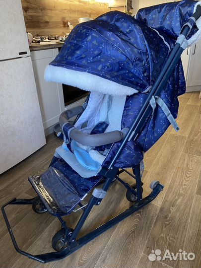 Санки коляска ника