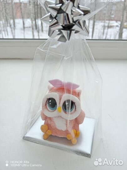 Мыло ручной работы - совёнок