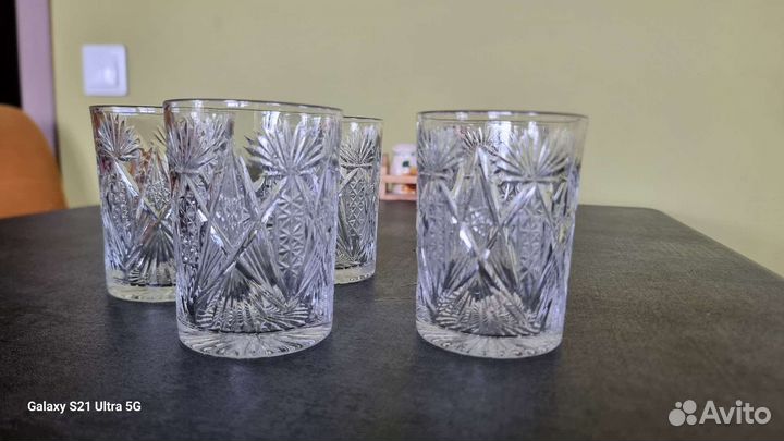 Хрустальные стаканы СССР