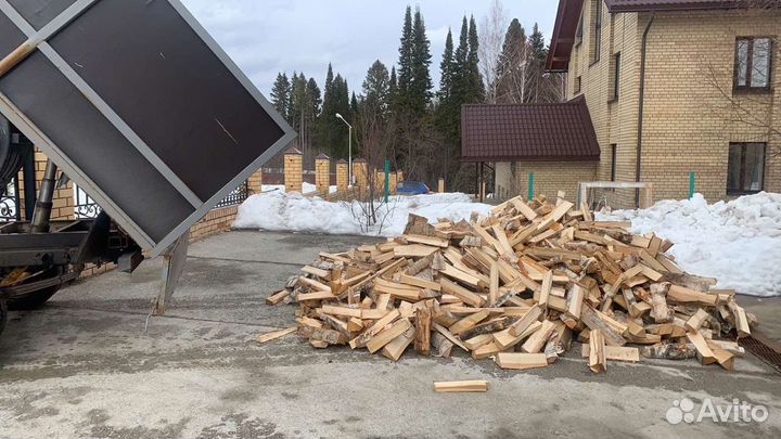 Дрова колотые