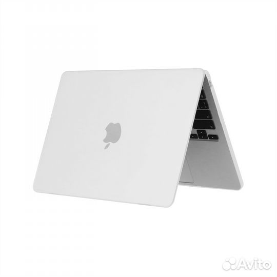 Чехол для MacBook Pro 13 2016-2022 матовый белый