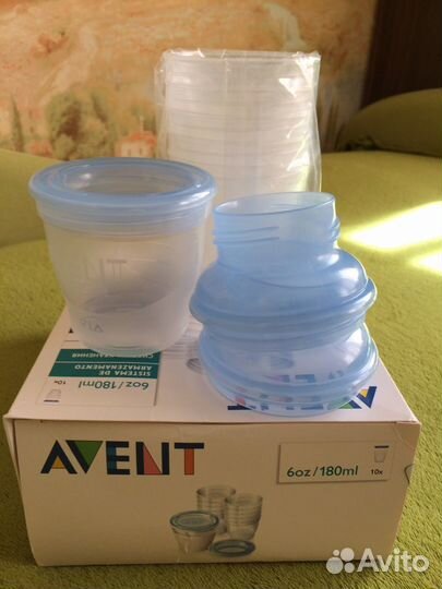 Контейнеры для грудного молока Philips avent Новые