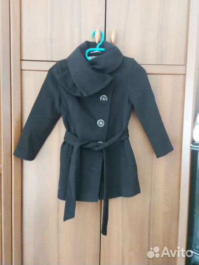 Пальто для девочки, 128