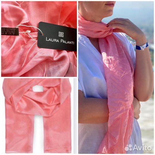 Новый шелковый палантин Франция шарф шелк