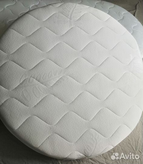 Матрасы круглый и овальный + наматрасники