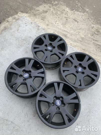 Литые диски на ford r16 черные