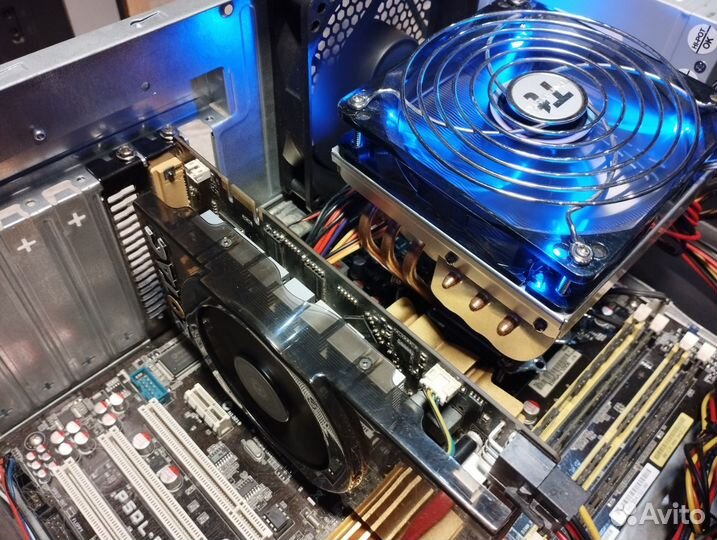 Intel 4 ядра, 8Gb озу, SSD, GTS 250 игровой пк