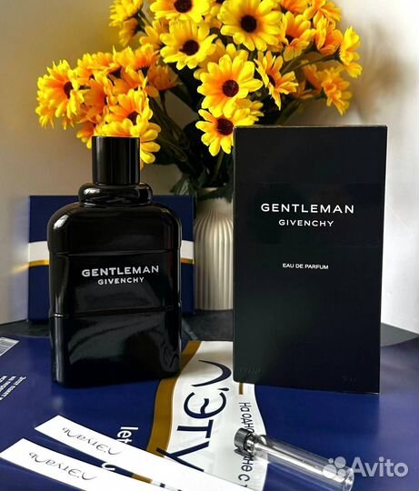 Givenchy gentleman 100 млл открытые