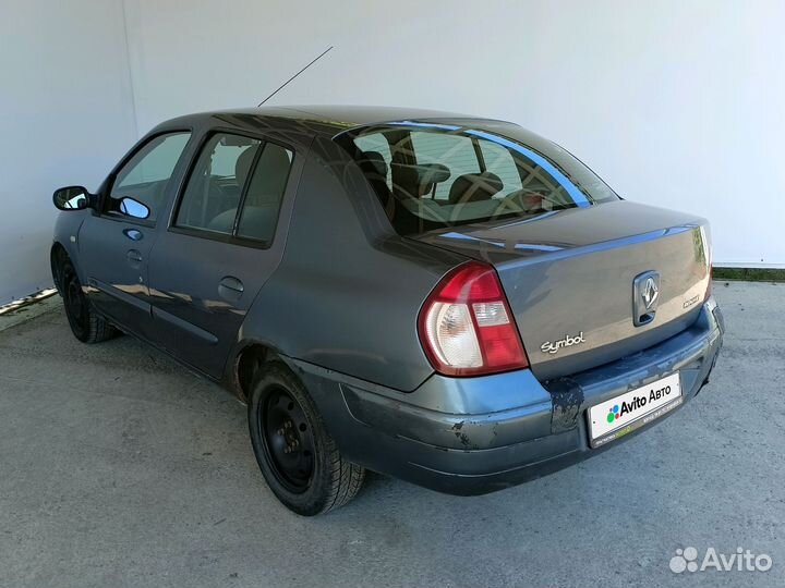 Renault Symbol 1.4 МТ, 2007, 215 770 км