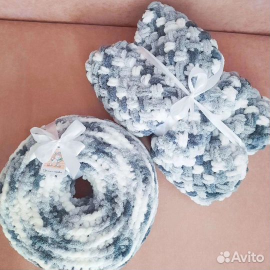 Плед плюшевый