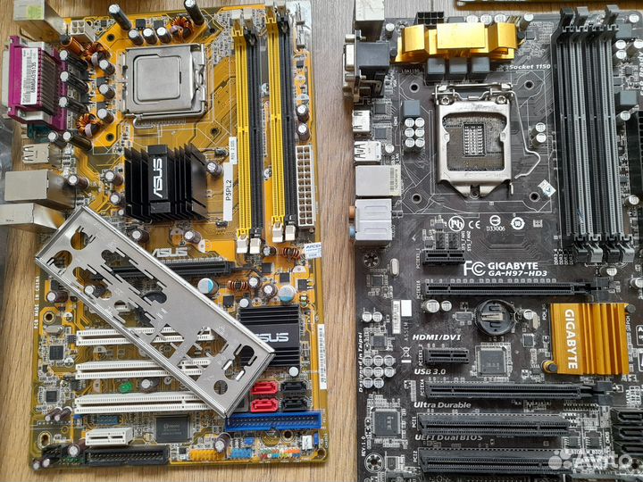 Материнские платы 775, AM2 plus